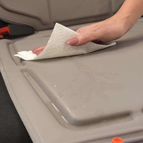 Travel Bug Heavy Duty Infant & Toddler Car Seat Protector for Rear and Forward Facing Baby Car Seats - Grey - Thumbnail 6