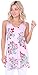 Popana Womens Casual Sleeveless Summer Tunic Tank Top for Leggings Made In USA
