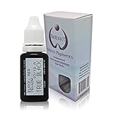 15ml MICROBLADING BioTouch TRUE BLACK Cosmetic Pigment Color microblading supplies Tattoo Ink LARGE Bottle pigment professionally tested permanent makeup supplies Eyebrow Lip Eyeliner pigment