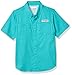 Columbia Kids & Baby Big Boys’ Tamiami Short Sleeve Shirt, Bright Aqua, Mediumthumb 1
