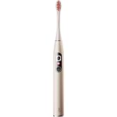 Oclean X Pro Digital Smart Sonic Electric Toothbrush, 84,000 Movements/Min Maglev Motor, Smart Screen with 6-Axis Gyroscope, App Control, 30-Day Battery, Fast Charge, Gold