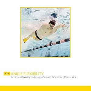 Finis Z2 Gold H Training Fins, Yellow/Black, M: 8.5-10/F: 9.5-11 7 Schnorchelmasken 414nitawUIL. SS300 Kurzes Blatt fördert einen kürzere und schnellere Schläge, wobei es bei gerade genug Antrieb durch das Wasser bleibt
Stärkt die Beine und baut Herz-Kreislauf-Kondition auf
Das Bieggehäuse fängt Wasser beim Schlag nach oben auf und zielt so auf die Oberschenkel- und Gesäßmuskulatur und deren Stärkung ab