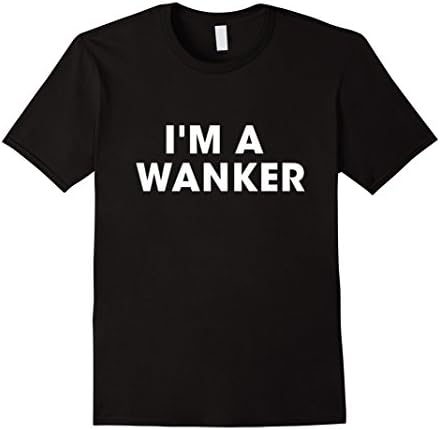 Men's I'm Wanker T-shirrt XL Black