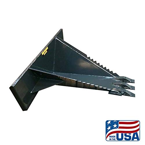 Skid Steer Stump Bucket/Dirt Bucket/TRENCHING/Tooth Bucket