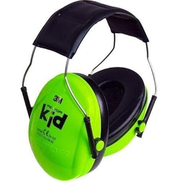 XDrum Peltor Kid Gehörschutz (Kapselgehörschützer für Kinder von 2-7 Jahren, Lärmpegel bis 98 dB, sehr leicht)