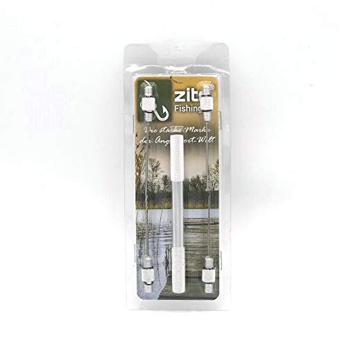 Zite Fishing Multi Boilie-Tool-Set - Boilie-Nadel Boilie-Bohrer Splicing & Stringer Nadel Naturköder - 4 Werkzeuge in 1