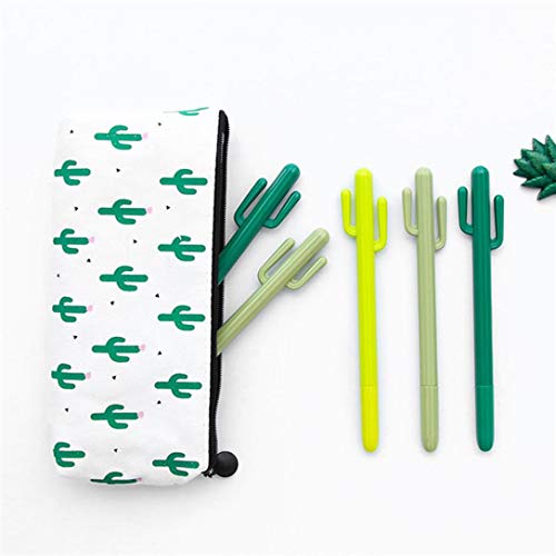 Office School Supplies Cute Cactus Design Gel Pen Ballpoint Pen Writing Pen Gift