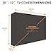 Outdoor TV Cover 28 to 32 inches, Waterproof and Weatherproof, Fits Up to 30''W x 19''H for Outside Flat Screen TV