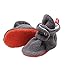 Zutano Baby Contrast Cozie Booties Gray Gray 18 Months