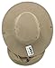 JFH GROUP Wide Brim Unisex Safari Outback Summer Hat with Neck Flap (Brown FB, Medium)
