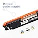 Valuetoner Remanufactured Toner Cartridge Replacement for HP 126A CE310A CE311A CE312A CE313A for Color Pro MFP M175 M275 CP1025nw Laser Printer(Black, Cyan, Magenta, Yellow, 4 Pack)