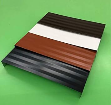 Attika Cubierta Para Pared Chapa Uds Corte Medio 40 Cm