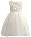 PLwedding Girl Clothes Lovely Evening Dresses Cute Pageant Dresses Ivory Size 2-3