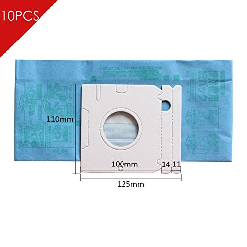 10pcs/lot Universal Hepa Pager Microfiber dust Bags for Philips Electrolux LG Haier Samsung etc Vacuums Cleaner Parts