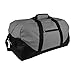 Dalix 21'' Large Duffle Bag with Adjustable Strap (Gray)