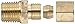 Anderson Metals - 50068-0302 Brass Tube Fitting, Connector, 3/16
