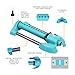 Lawn Sprinkler System - Water Garden Sprinkler Head - Outdoor Automatic Sprinklers for Lawn Irrigation System Kids - Oscillating Rotary High Impact Sprinkler System
