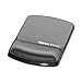 Fellowes MICROBAN Gel Mouse Pad Wrist Support - Graphite (9175101)