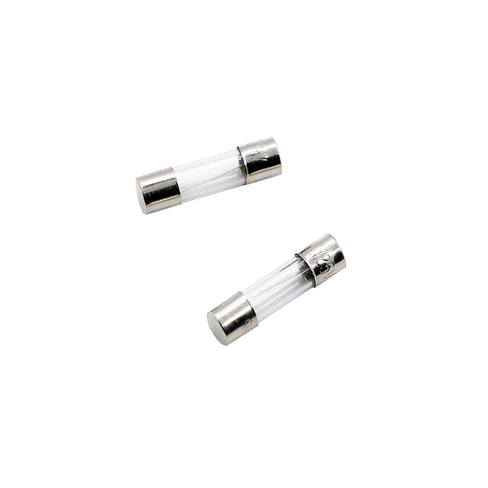 SIXQJZML 10 Pack F0.5AL 500mA Fast-Blow Fuse 0.5A 0.5amp 125V Glass Fuses 0.2 x 0.78 inch / 5 x 20 mm (125Volt F0.5A): Industrial & Scientific