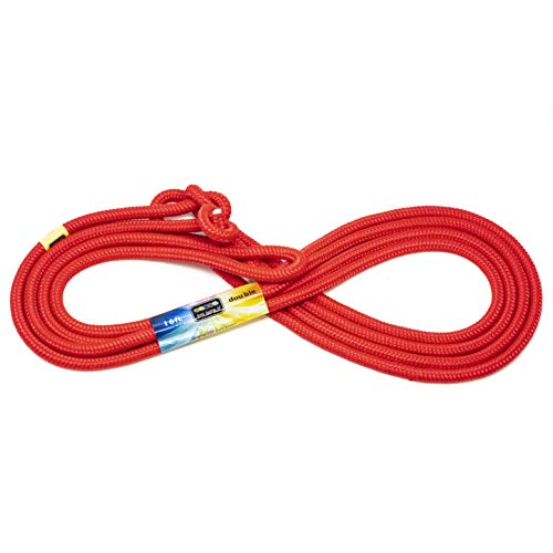 Just Jump It 16' Foot Single Jump Rope - Active Outdoor Youth Fitness - Double Dutch Length - Red