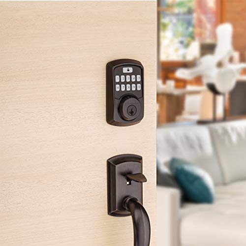Kwikset 99420-002 Aura Bluetooth Programmable Keypad Door Lock Deadbolt Featuring SmartKey Security, Venetian Bronze - Image 4
