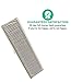 Crucial Vacuum Replacement Vacuum Filter - Compatible with Bissell Style 7, 9 Filters - HEPA Style Filter Parts for Models 3595X, 35961, 6591 - Pair with Part 32076, 921, F921 - Bulk (2 Pack)