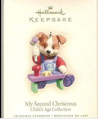 hallmark baby 2nd christmas ornaments