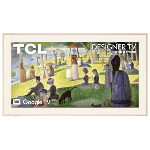 TCL 75" Designer Series Picture Frame TV, QLED 4K, 75A300L, 2026 Version