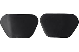 Car Liner Cover for Touareg 2011-2017, 7P6805413 7P6805414 OEM Replacement, 2 Pack Black ABS Dust Shield Extension Protection