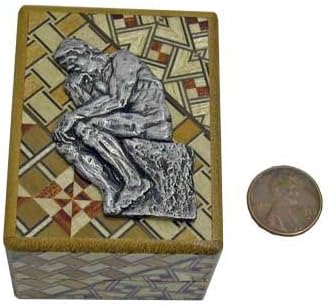 'The Thinker' Japanese Secret Puzzle Box 2 Sun 7 Steps- Koyosegi