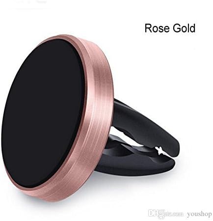 Magnetic Mount,UNCORK Universal Air Vent Magnetic Car Mount Phone Holder, for Cell Phones and Mini Tablets, Rose Gold