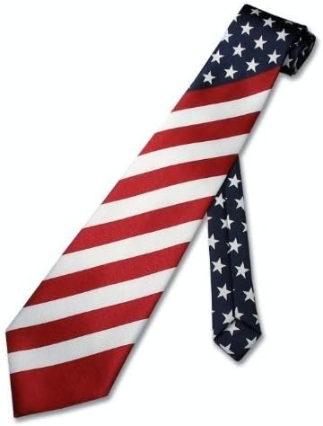 Beautiful American Flag Necktie