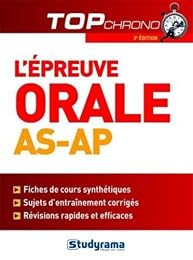 L' épreuve orale AS-AP