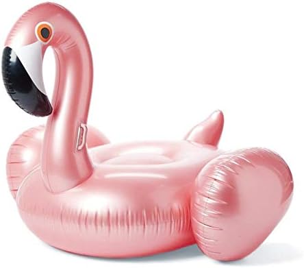 Mumoo Bear Giant Flamingo Inflatable Pool Float, Summer Swimming