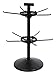 KC Store Fixtures 24308 Counter Rack Spinner, 2 Tier, 18