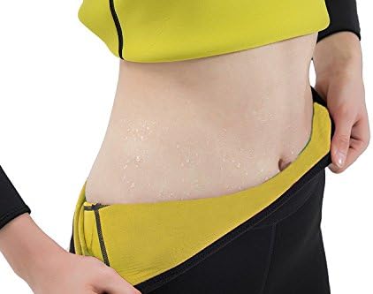LTSnake Womens Sweat Slimming Pants Body Shapers Neoprene for Weight Loss Fat Burner Slimming Sauna Pants Shapewear