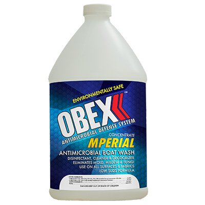 Obex Mperial Boat and Rv Wash 1 Gallon Kill Mold Mildew Bacteria and Odors on Seats, Carpets and Fiberglass
