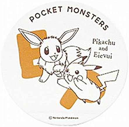 Amazon Co Jp ピカチュウ イーブイ 吸水 コースター テーブルウェア ポケットモンスター ポケモン おもちゃ