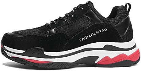CJZHE Men's Casual Sports Shoes Non-Slip Breathable Shoes Running Basketball Shoes