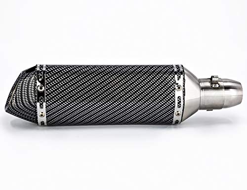 Soosee Motorcycle Slip on Exhaust system With Muffler Fit For Kawasaki ninja 250 ninja 300 2008-2017