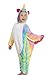 Goldtry Soft Flannel Child Cosplay Costumes Pajamas Cute Kids Multi-Colors Unicorn Onesie Gift Rainbow 125#