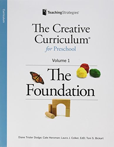 Amazon.com: CREATIVE CURRICULUM F/PRESCHOOL,VOL.1: 9781606176986