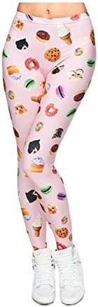 Womens Galaxy Cat Sweets Punk Sexy Printed 3d Pants Leggings