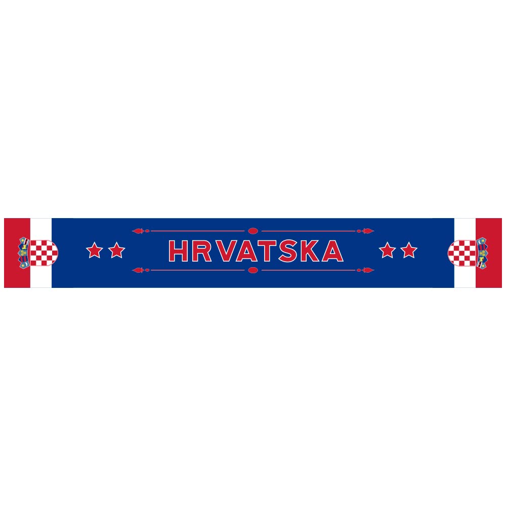 World Cup Fifa Qatar 2022 Official Scarf Croatia,Unisex,One Size