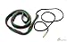 QUAN MIAO Gun Cleaner Bore Cleaner .40 Cal .41 Caliber Pistol/Shotgun Cleaner Kit Brass Weighted Cord