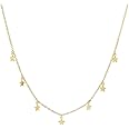 Heart Made of Gold Star Choker Necklace