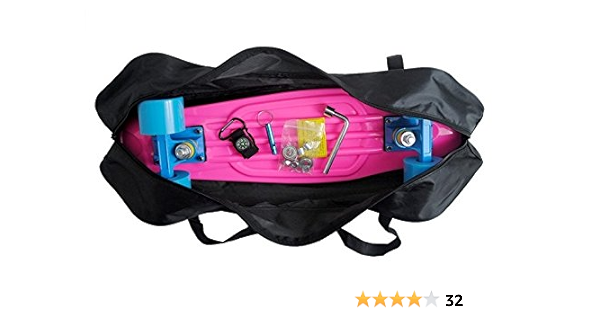 penny board backpack strap