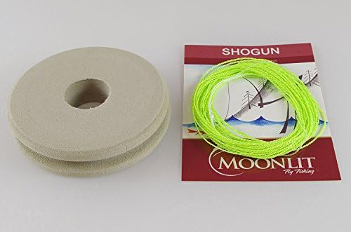 Moonlit Fly Fishing Shogun Furled Tenkara Line (Light Weight Nymph line) Quality Made in USA - Includes Line Holder