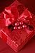 LaRibbons 1 Inch Wide Double Face Satin Ribbon - 25 Yard (252-Hot Red)