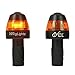 CYCL Wing Lights Fixed V3 - Turning Signals for Bicycle Turn Signals for E-Scooters 11.8x8x3.2cm